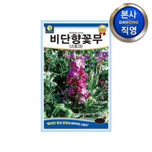 비단향꽃무 혼색 씨앗 1g . 스톡 스토크 정원 화단 만들기 키우기 꽃씨 종자.