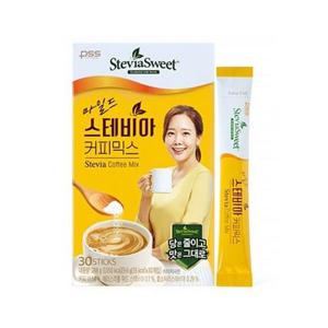 소모품 펄세스 마일드 스테비아 커피믹스 30T (1개)