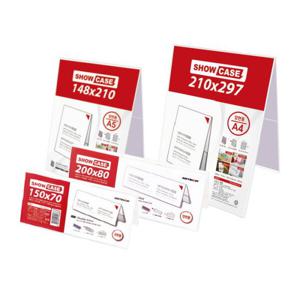 아크릴 꽂이 쇼케이스 양면 0944 250X80X1.8 10개입 아트사인