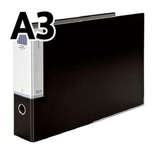 이코노웹 3공D링바인더 (7cm/흑/A3/B849A-81) 자재