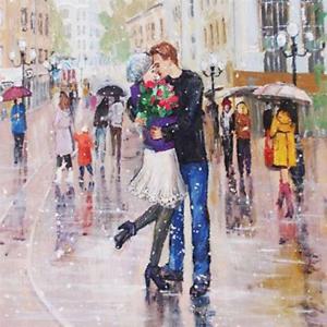 500피스 거리의 아름다운 커플 직소퍼즐 취미퍼즐