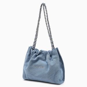 [질스튜어트] 코코체인 중청 데님 드로우스트링 체인 숄더 S JABA4F169B2