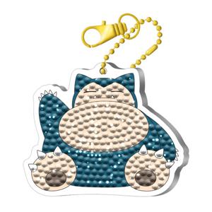 포켓몬스터 잠만보 보석십자수 키링 6x7.5cm BSK1-83