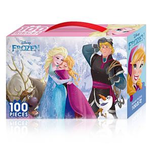직소퍼즐 디즈니 겨울왕국 모험의 시작 아동퍼즐 100피스 D-K100-003