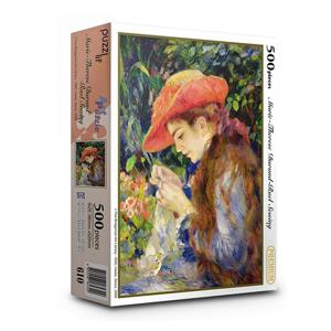 직소퍼즐 풍경 명화 뜨개질하는 마리 500피스 PL610