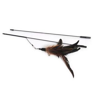 고양이낚싯대 글로벌펫 내추럴 캣토이 블랙펄