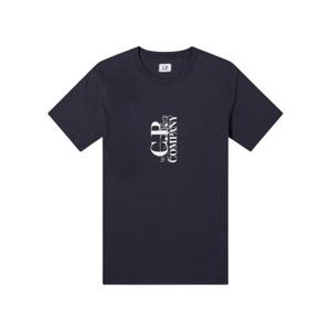 시피컴퍼니 체스트 로고 반팔티셔츠 네이비 남성 18CMTS177A 005100W 888