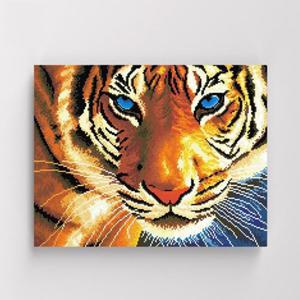 보석십자수 명화 풍경 맹수의 눈 40x50