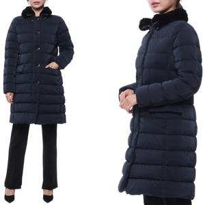 [무레르] 23FW 여성 VETIVER OS 롱패딩 (VETIVER OS BLU 23F)