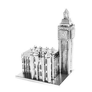 3D 입체 메탈 퍼즐 미니 빅벤 실버