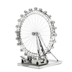 3D 입체 메탈 퍼즐 미니 런던 관람차 실버