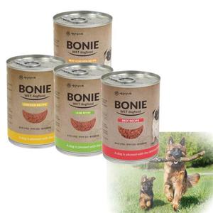 강아지간식캔 애견캔 간식 시저 개통조림 애견사탕 보니웨트캔 x24