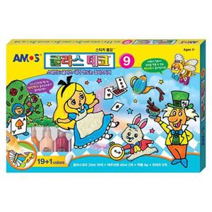 글라스데코 9번 아모스 꾸미기 미술 학용 학습 준비 오피스