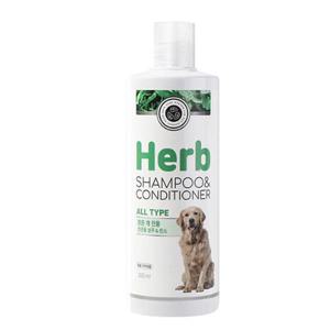 300ml 흰개용 펫퍼스허브 샴푸린스