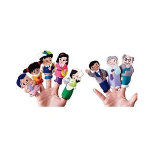 손가락인형 가족이야기 한복할머니 8개 2061