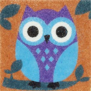 데코샌드 액자만들기 126 부엉이