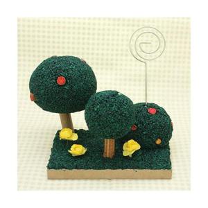 콜크클레이공예 초록빛나무만들기