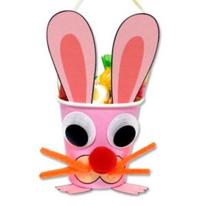 토끼 종이컵 바구니 만들기