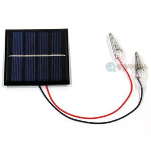 SA 안전 집게전선 태양전지판-B형 2V 200mA