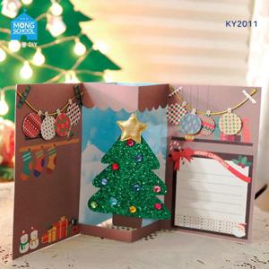 KY2011 크리스마스카드 까꿍트리 4set