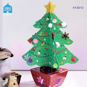 KY2012 크리스마스만들기 반짝트리 4set