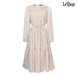 [르샵]체크 리본 캉캉 원피스 (DP1OW016A)
