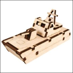 나무공작달려라 표면효과 고속정 YM861-19