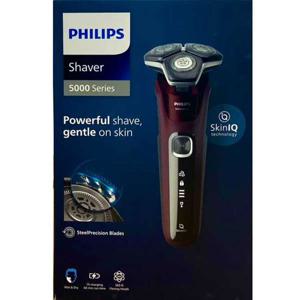 필립스 전기면도기 SkinIQ 5000 시리즈 S5881/12 버건디레드