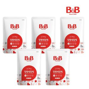 비앤비 젖병세정제 액상 리필형 500ml 5입