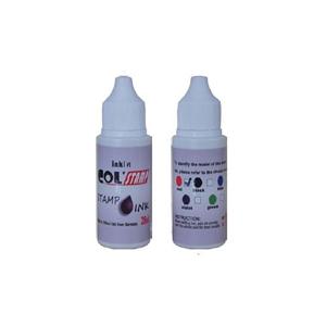 콜스탬프 불변 스탬프 잉크 적색 불멸잉크리필 잉크 스탬프 스탬프잉크 도장잉크 인주 도장 문구용잉크 사