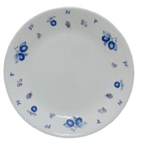 코렐 블루베리 원형접시 (대) 1개 플레이팅 요리 대접 코렐접시 식기 가벼운식기 가벼운접시 예쁜접시 예쁜