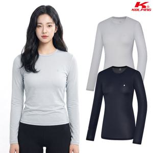 콜핑 여성 아이스본 등산 이너 냉감 긴팔 티셔츠 KSC486TT1W