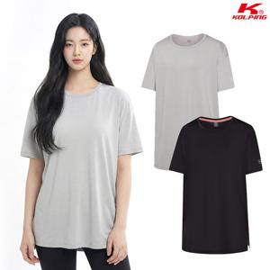 콜핑 여성 아이스본 긴기장 등산 반팔 라운드 티셔츠 KSC488TT2W