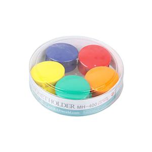 POB (MH-400) 원형자석홀더 (중 26mm 10개입) 보드자석 자석홀더 자석메모 원형홀더 원형자석홀더 보드게시