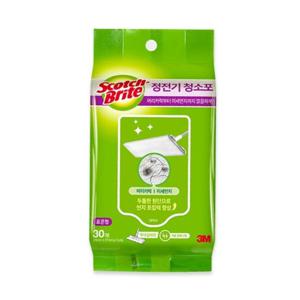 3M 정전기 청소포 표준형 리필/28x21cm 30매입