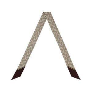 구찌 GG  실크 넥 보우 카멜 812250-3G001-9865