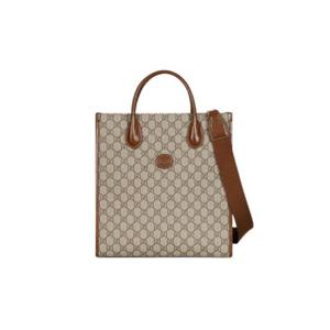 구찌 인터로킹 G 스몰 토트백 베이지 에보니 723308-92THG-8563
