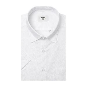 [레노마(셔츠)]면 서커솔리드 일반핏 반팔셔츠  RPUSG1209WH