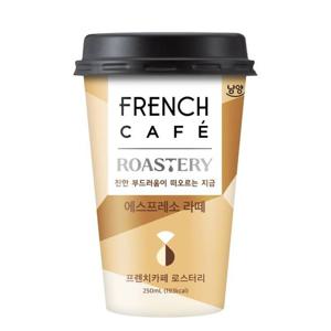 프렌치카페 로스터리 에스프레소라떼컵 250mlx10개