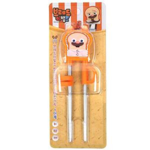 브레드이발소 브레드 편한 스텐1단계 젓가락 아동식기