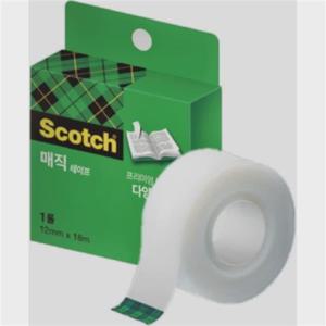 문구용테이프 3M 스카치 매직 테이프 리필 18X32