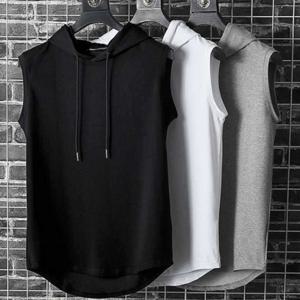 [리빌모아]남자 쿨링원단 민소매 나시 후드 티셔츠 DMO-TS5-SOHS