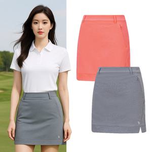 비티알 여성 골프 신축성 스트레치 원단 속바지 스커트 치마 BSC906PK1W
