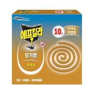 에프킬라 모기향 10매 내츄럴 한국존슨