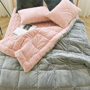 아트박스/러그랜드 마카롱 5mm 극세사 양면 차렵이불 풀세트 싱