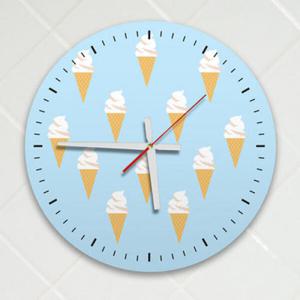 아트박스/꾸밈 pc138-아이스크림콘_인테리어벽시계