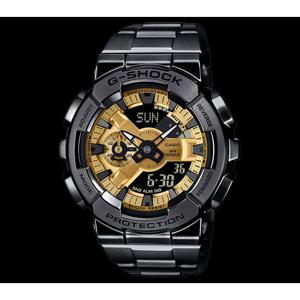 [지샥]블랙풀메탈 GM-110BD-1A9DR JJ 아날로그 디지털 방수시계