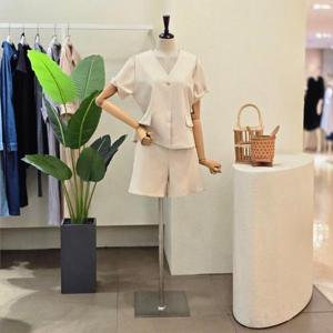 [포커스]FM5F9ST5231_브이넥 재킷 반바지 셋업