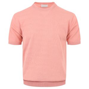 [리빌모아]남자 베이직 코어 린넨 라운드 반팔 니트티 AT-KNH-Q0