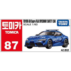 토미카 87 도요타 GR 수프라 후지스피드웨이 세이프티카 다이캐스트 미니카
